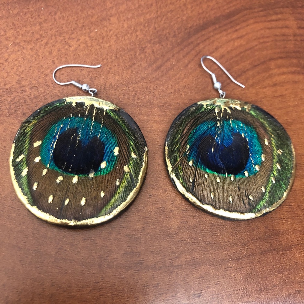 Peacock 🦚 Earrings